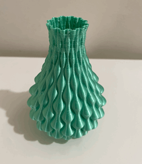 Vase - Wave Pattern