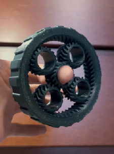 Planetary gear spinner