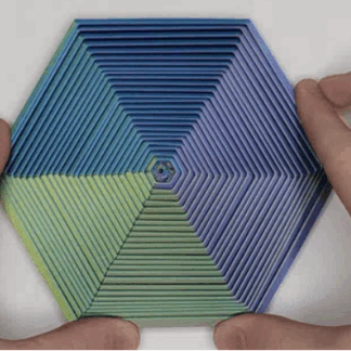 Fidget Hexagon Twist