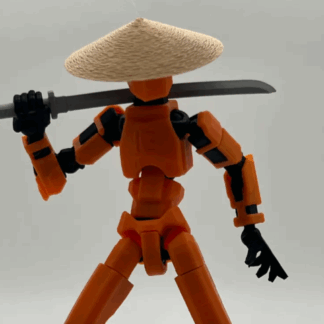 Dummy Model 36P Ninja accessories kit card and hat